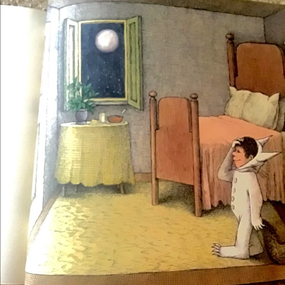 Children’s book Where the Wild Things are. 1963 I remember this in the 1…